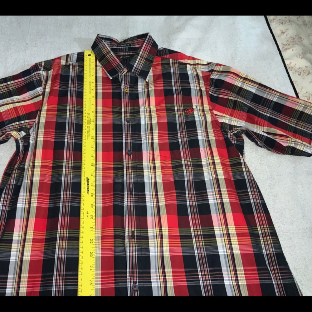 SEAN JOHN Short Sleeve Casual Dress Shirt Used Vin